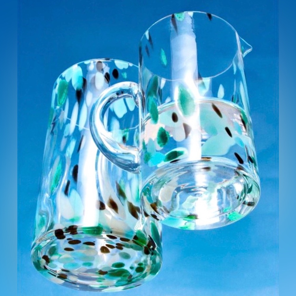 DVF Glass Pitcher